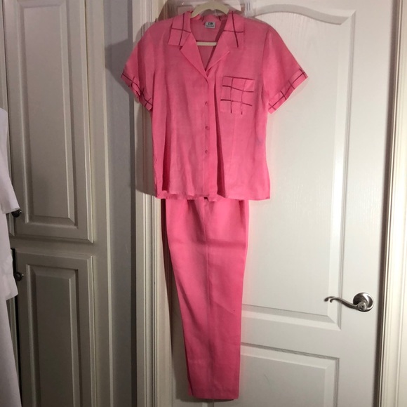CB CARRY BACK SZ M CORAL PANTS and TOP NWOT - Picture 1 of 4